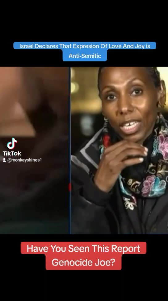 Israel Declares That Expression Of Love And Joy Is Anti-Semitic