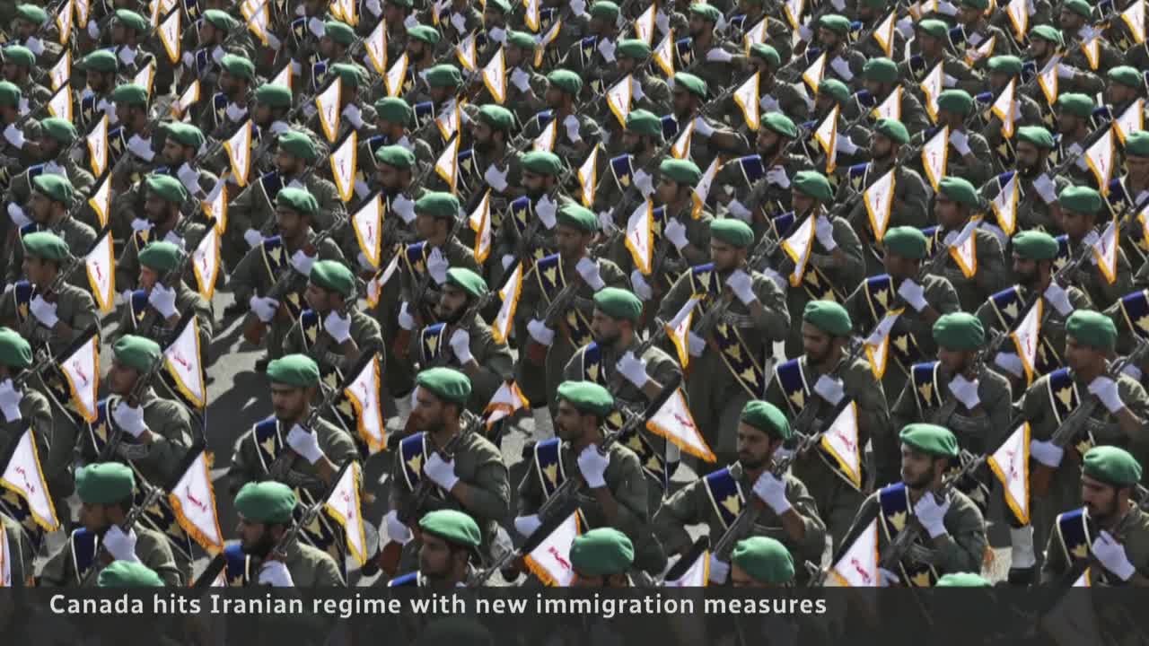 Canada bans top Iranian revolutionary guard members in new sanctions
