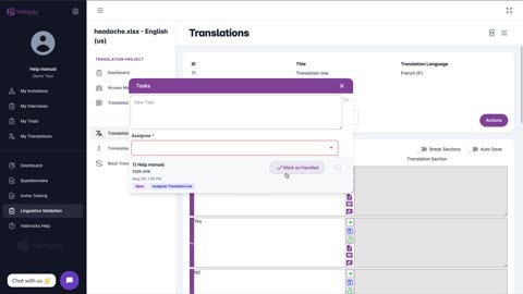 Tasking and Commenting System