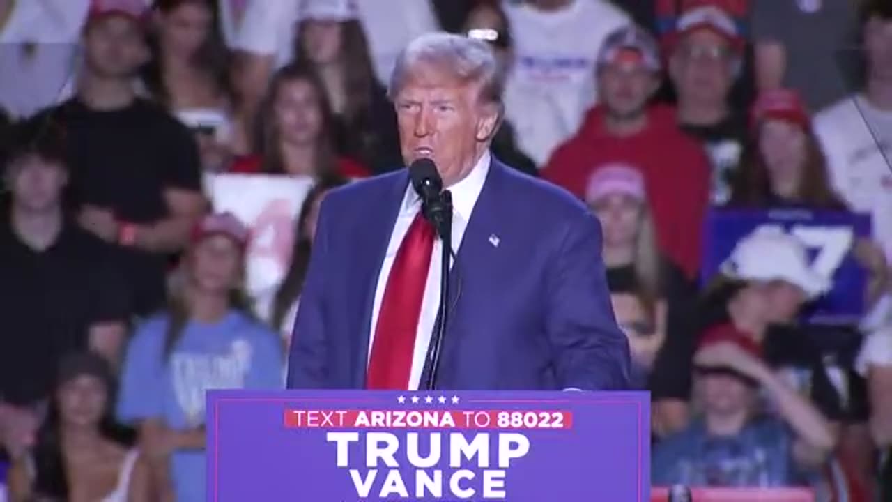 Trump hosts major MAGA rally in Arizona