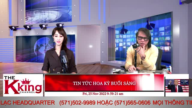 TIN TỨC HOA KỲ BUỔI SÁNG - 11/25/2022 - The KING Channel