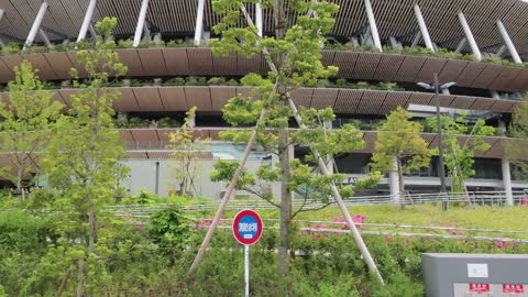 東京オリンピックスタジアム（新国立競技場）を覗いてみました（2021年5月）