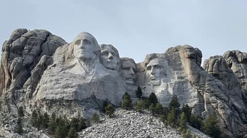 Visiting Mount Rushmore