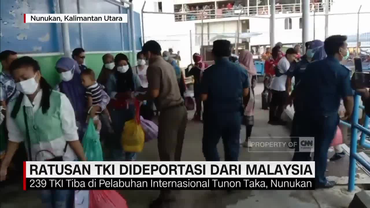 Ratusan TKI Dideportasi dari Tawau Malaysia Karena Tak Memiliki Paspor