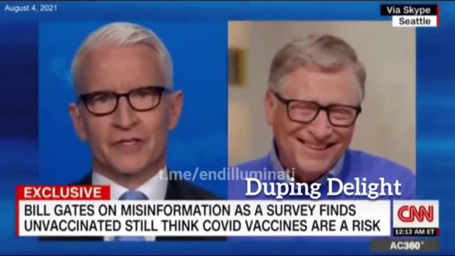 BILL GATES GETS TOO EXCITED ON CNN