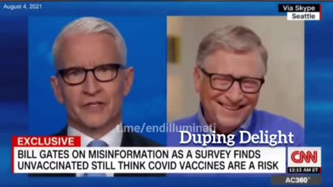 BILL GATES GETS TOO EXCITED ON CNN