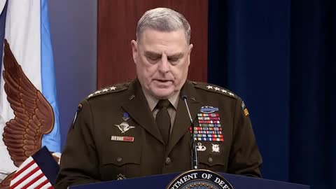 U.S. General Mark Milley urges Russia "to stand down"