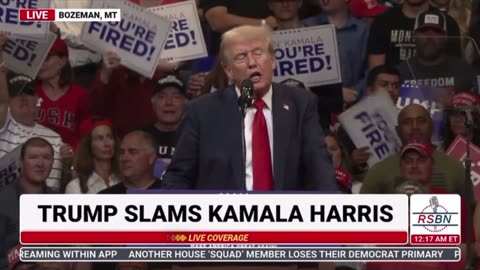 SAVAGE: Trump plays a compilation ROASTING Kamala Harris’ word salads for 3 Minutes Straight 🤣