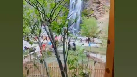 Tree House,Manthokha Waterfall khatmang Skardu Baltistan