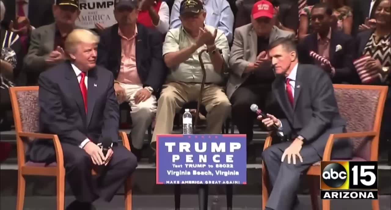 Flashback: President Trump and General Flynn discussing Hillary’s emails and the FBI in 2016.