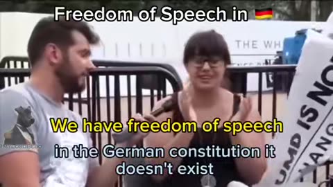 Germans have no freedom of speech