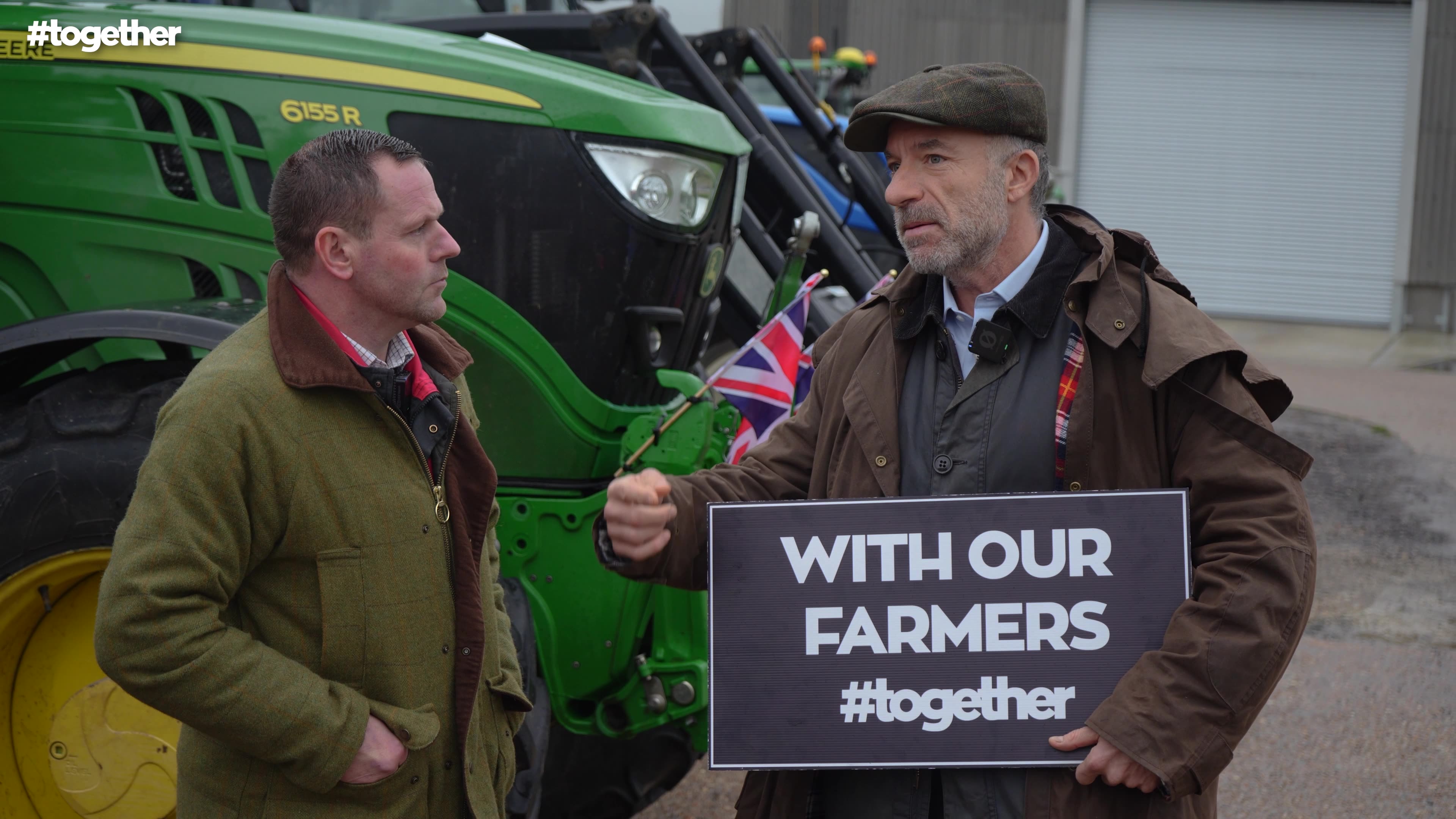 FARMER PROTEST DOVER: "This is a fight the farmers are going win" (Matt)