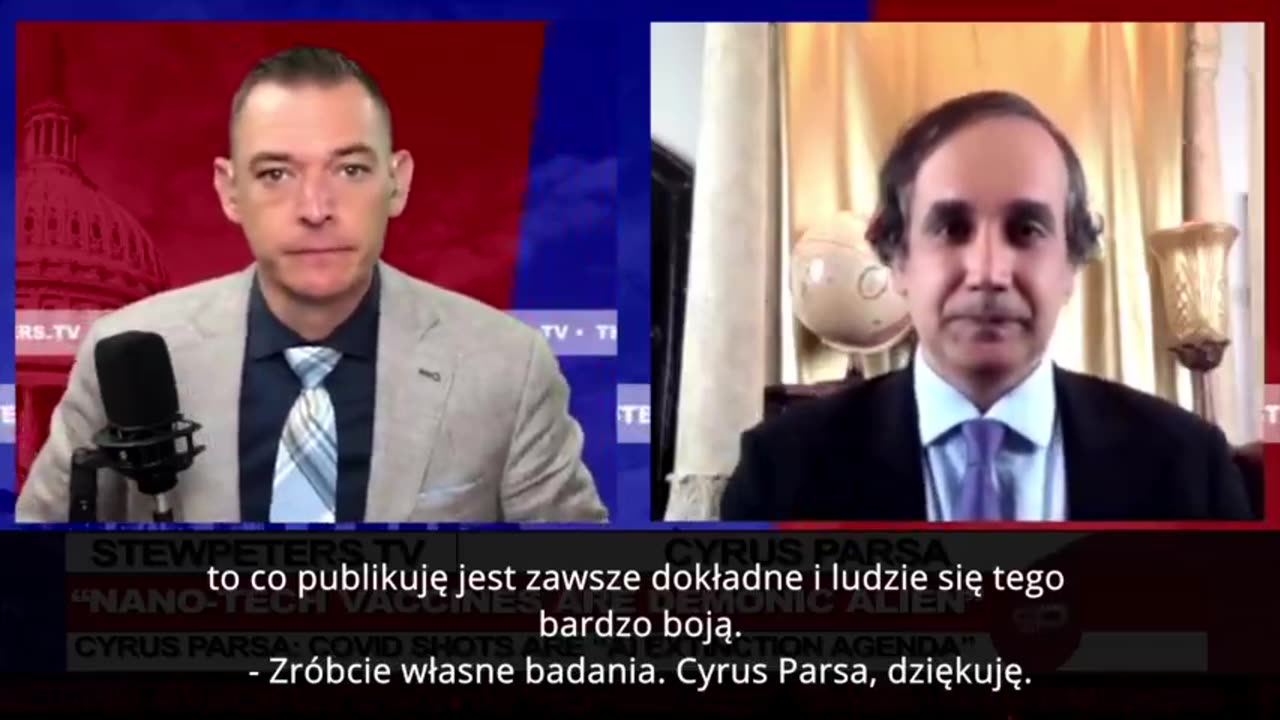 Cyrus Parsa Szczepionki Nanotechnologiczne To Plan Zaglady Ludzkosci
