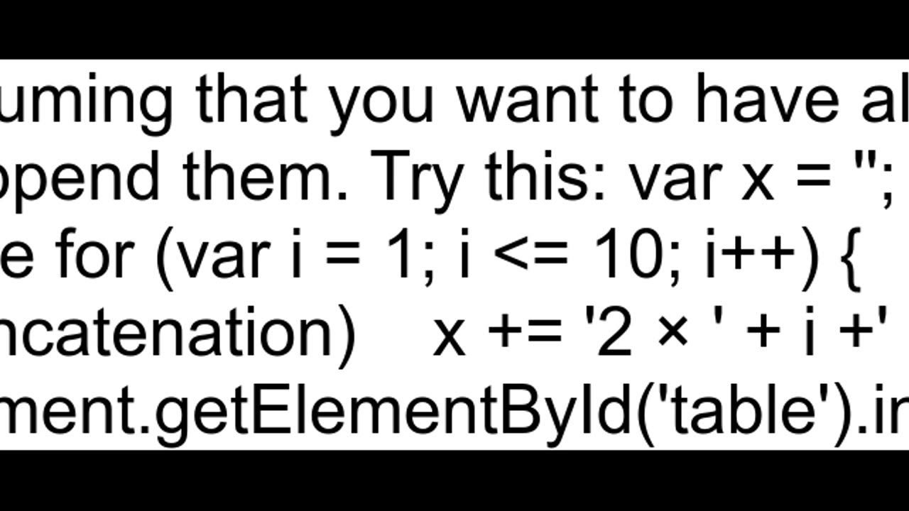 Asking about a Loop problem, For Loop not working