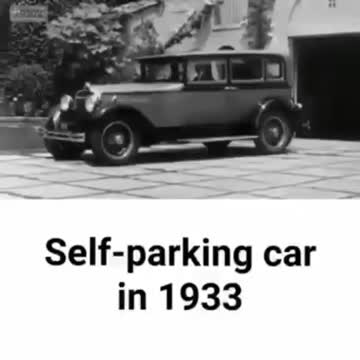 Self Parking Car in 1933...