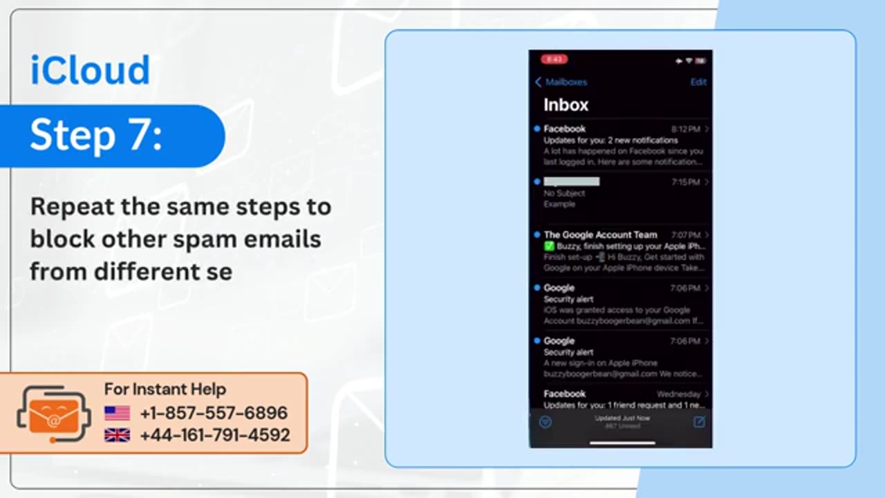 How to Block Spam Emails on iCloud?
