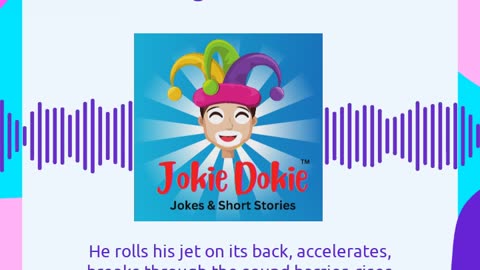 Jokie Dokie™ - "The Airbus A-380 & The Fighter Jet"