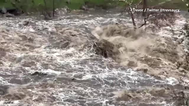 Heavy rain and hail pound San Francisco area