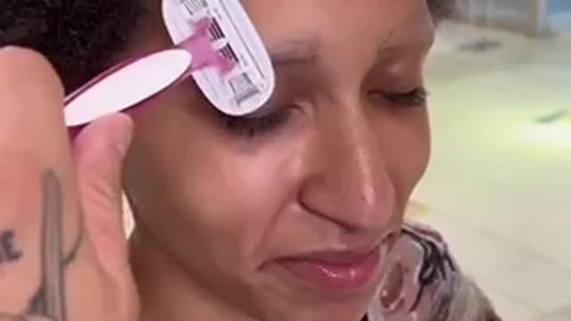 Would you shave your eyebrows off for $1000