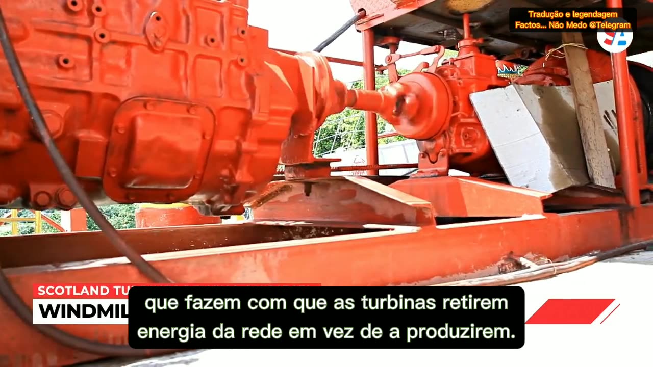 💥TURBINAS EÓLICAS DA ESCÓCIA TÊM UTILIZADO SECRETAMENTE GERADORES A GASÓLEO💥