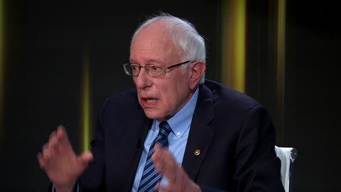 Senator Bernie Sanders reacts to Nikki Haley's call for a mental competence test for him