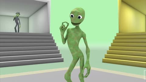 dancing alien