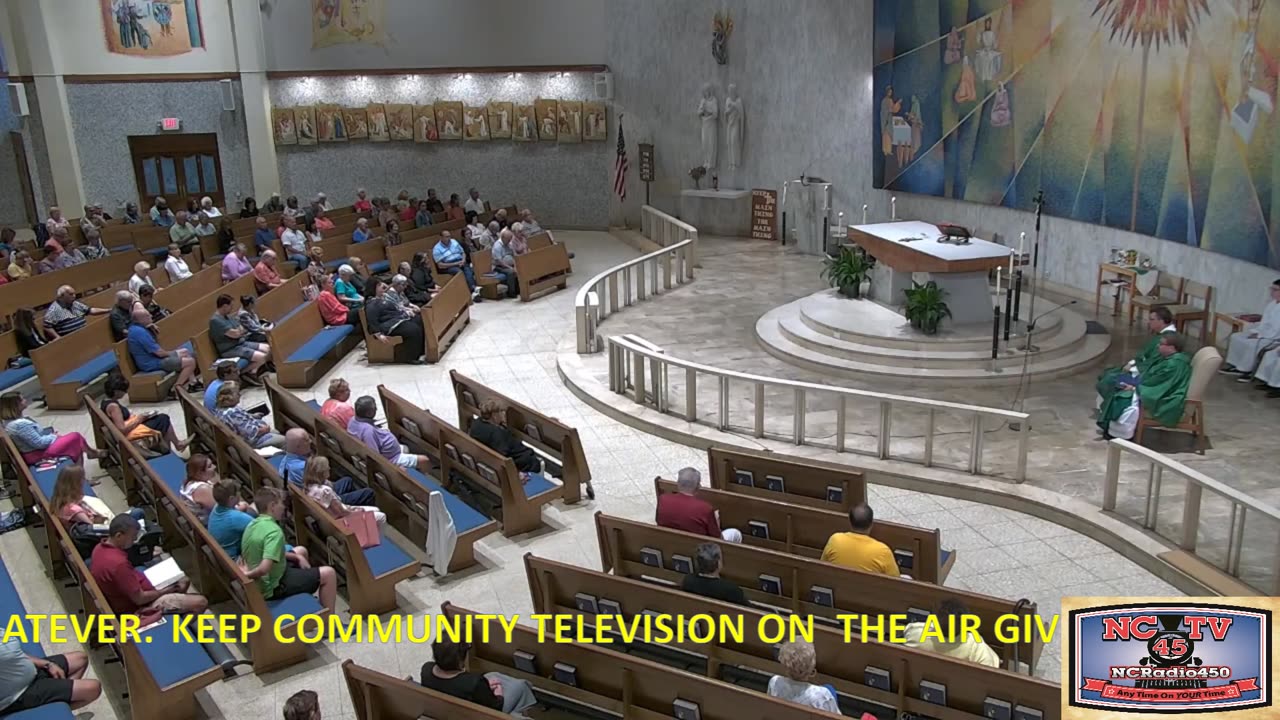 NCTV45 CATHOLIC MASS HOLY SPIRIT PARISH (ST VITUS) 4 PM SATURDAY AUGUST 17 2024