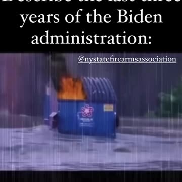 Be a shame if some guns got swept away in that river.