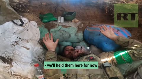 Ukrainians getting captured (caught on their own camera)