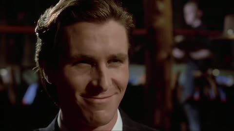 Patrick Bateman Sigma meme template