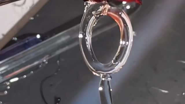 The ring symbolizing the voyage of love