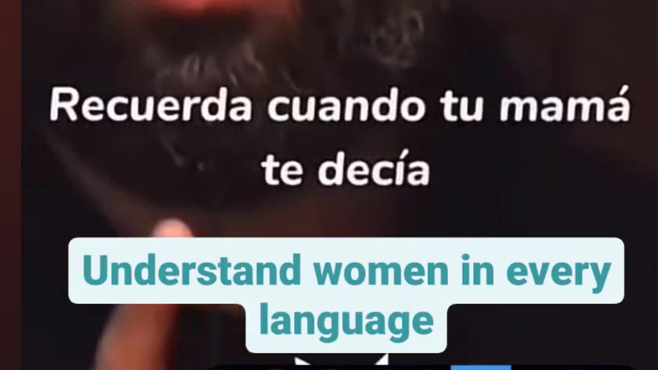 Recuerda cuando Tu mamá te decía ven no te voy a hacer nada entiendo a las mujeres en todos los