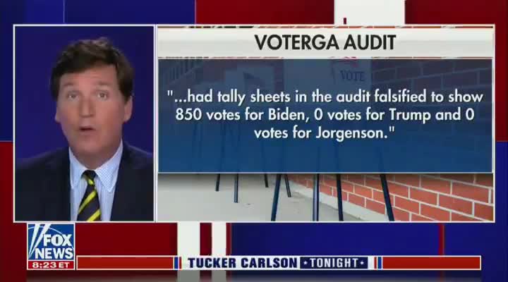 STUNNING Tucker reports on massive voter fraud uncovered in GA