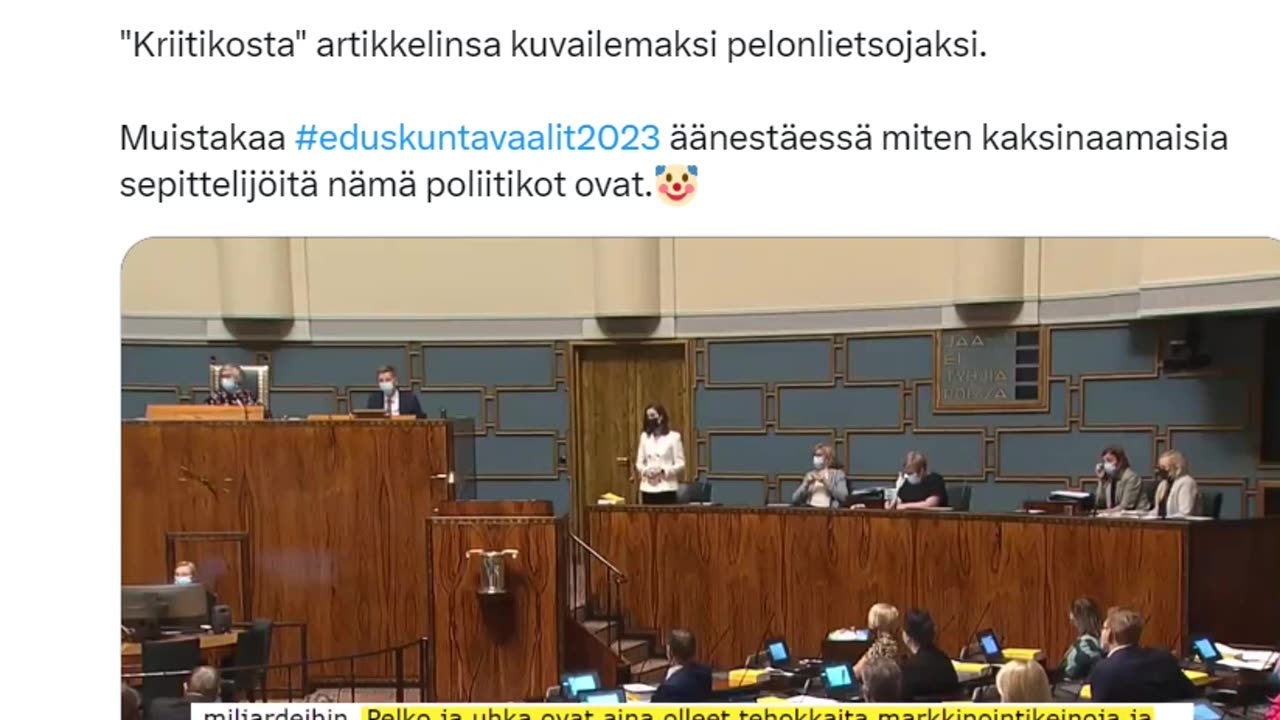 Mielenkiintoista verrata, kuinka @MarinSanna takki kääntyi vuodessa