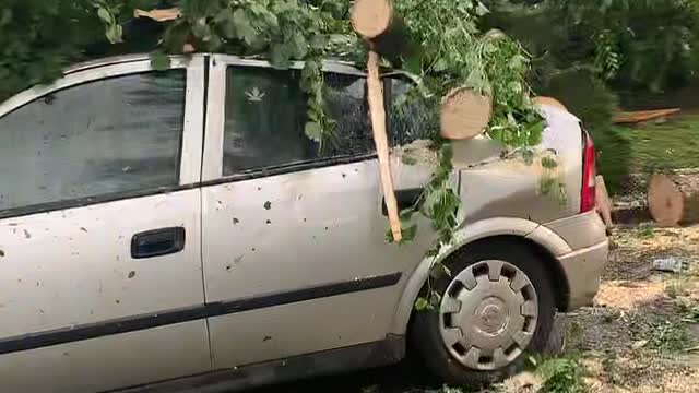 Aftermath of Paderborn Tornado