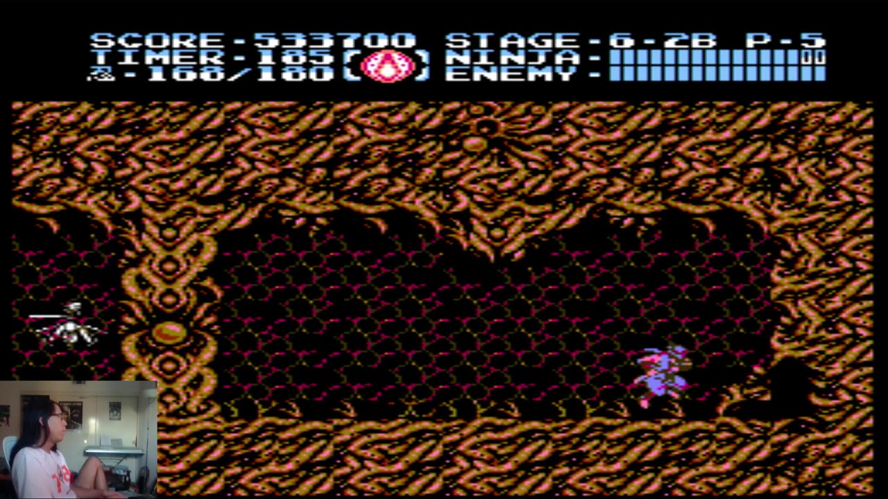 Ninja Gaiden 3(NES) Not So Live Stream [Try 3] With Weebs and Kaboom
