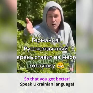 Why are you a German citizen speaking Russian?