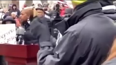 Great NYC protest speech against VAX Mandates