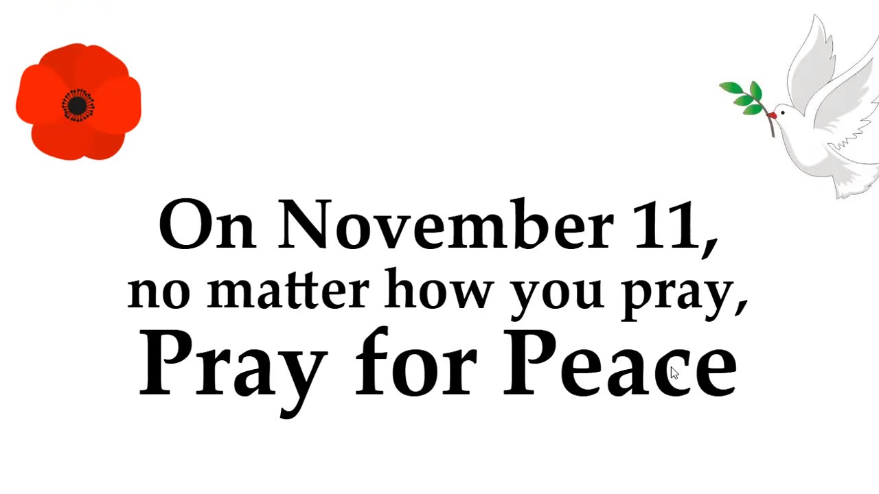 Pray for Peace test