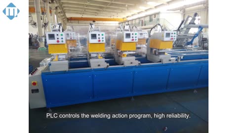 Best Four head weldng machine for pvc window making machine SHJ4