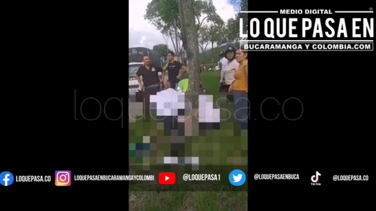 Adolescente se mató en aparatoso accidente en la vía Bucaramanga - Girón