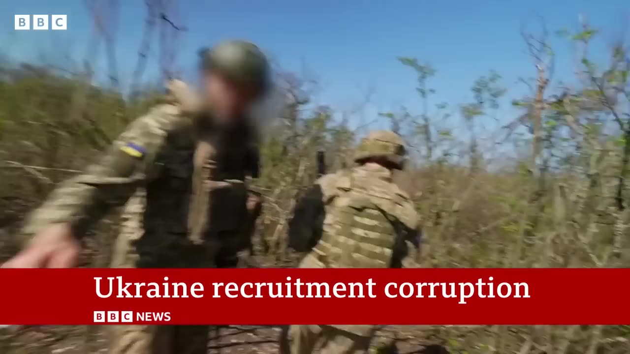 Who are Ukraine's men who don't want to fight in the war? - BBC News