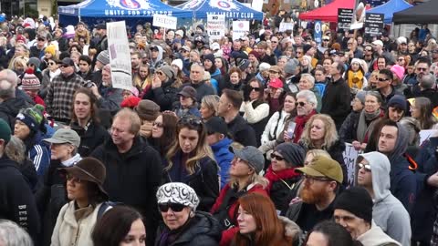 Freedom Rally in Vancouver