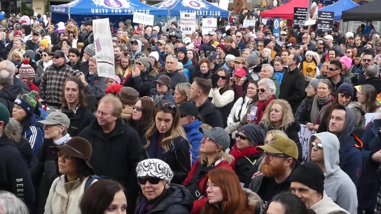 Freedom Rally in Vancouver