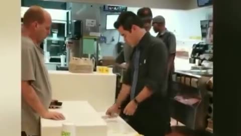 A Macdonald employee you wouldn't want to mess with.