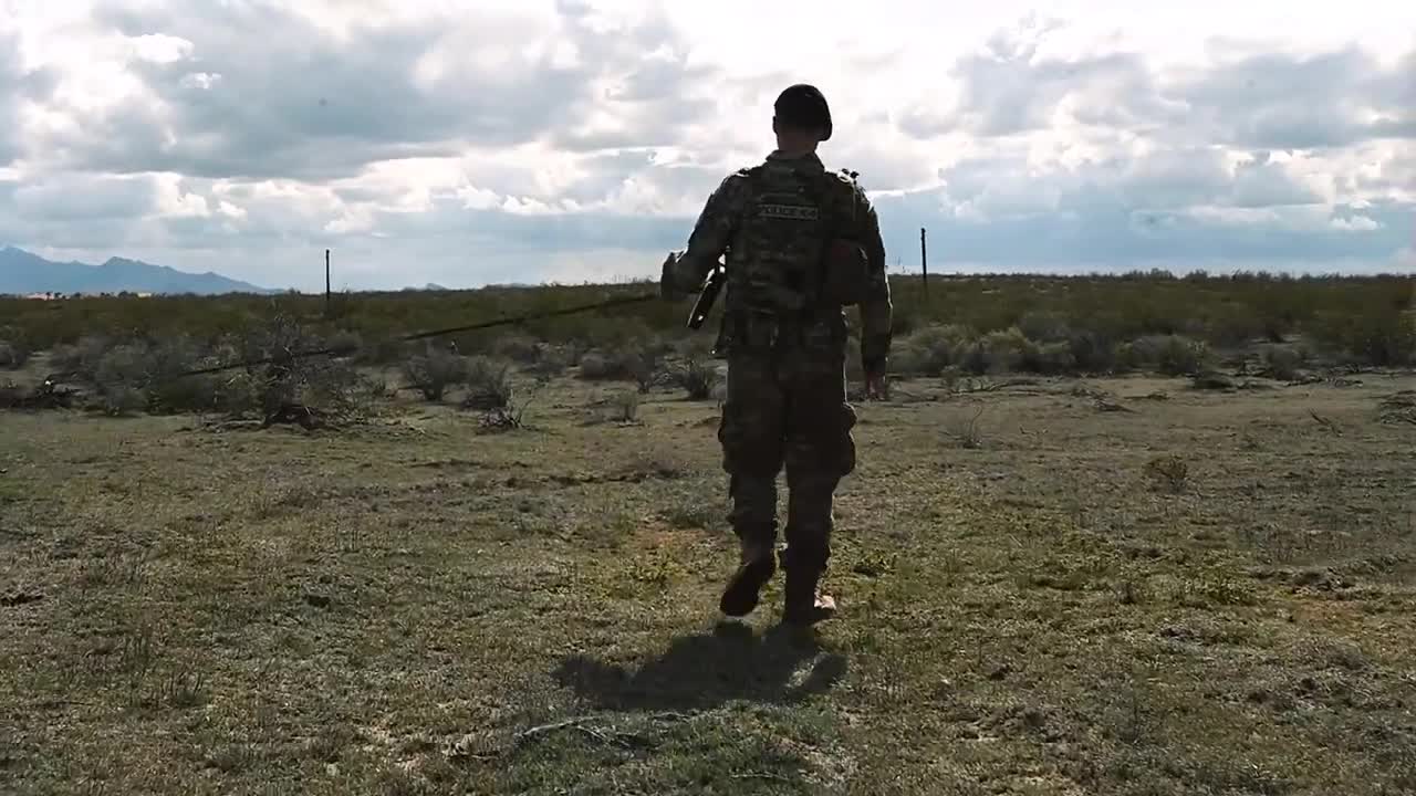 Military Working Dog handler and their K-9s throughout their Air Force careers