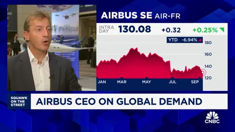 Airbus' growth will come from size of backlog, says CEO Guillame Faury