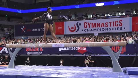 Jordan Chiles Beam Mix