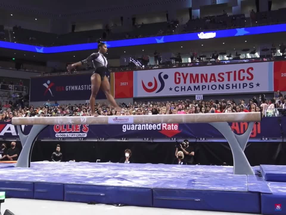 Jordan Chiles Beam Mix