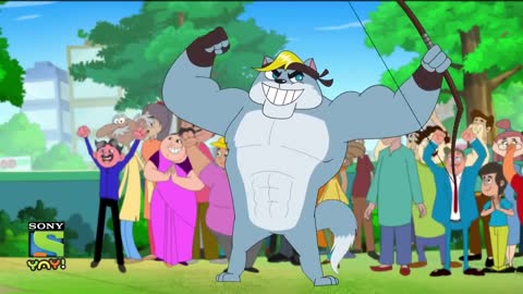 അമ്പെയ്ത്ത് മത്സരം - Honey Bunny Ka Jholmaal - Full Episode in Malayalam - Videos for kids_p15